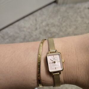 Daniel Wellington Mini Evergold Blush + Bracelet